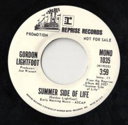 Gordon Lightfoot : Summer Side of Life (Single)